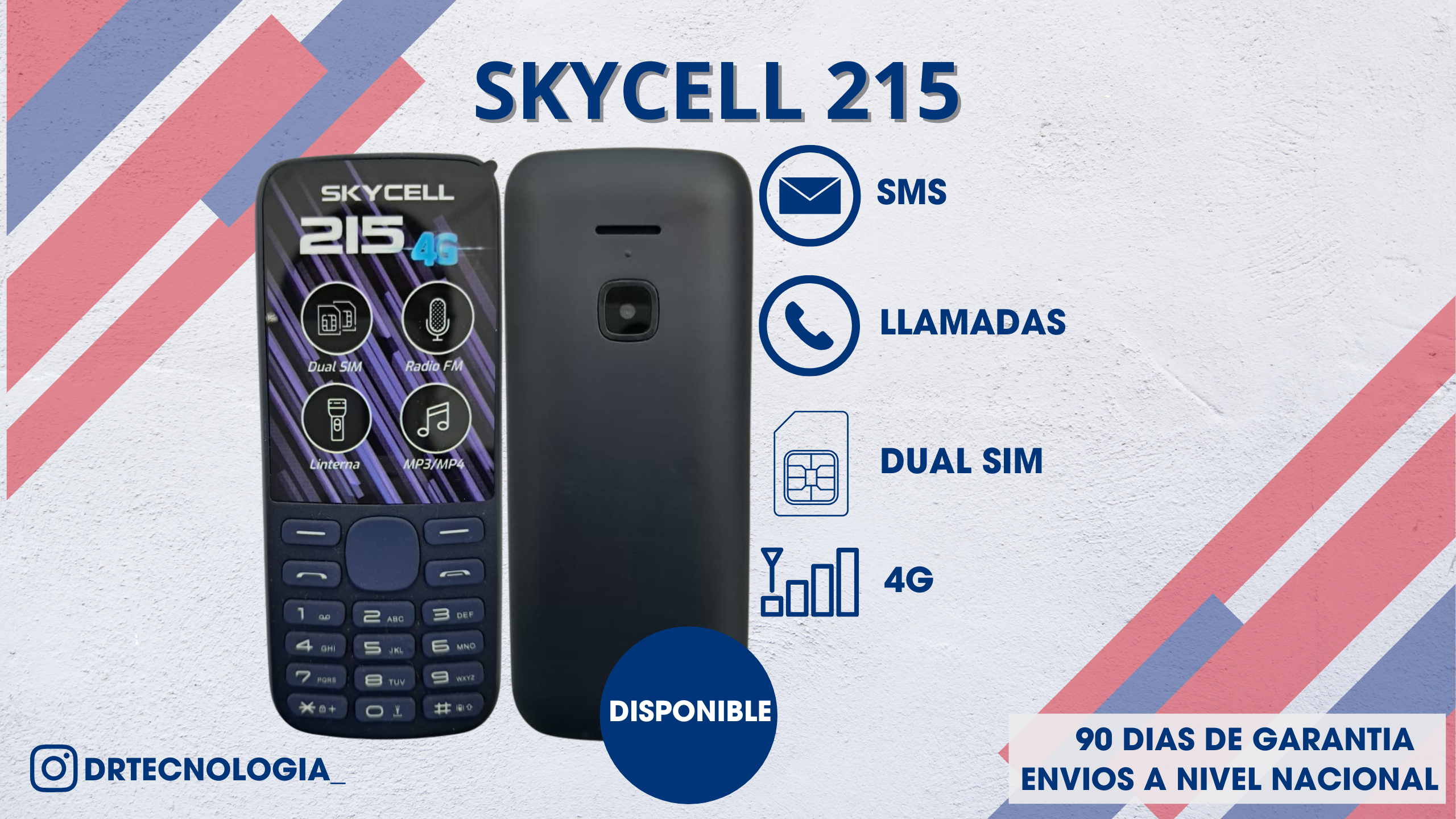 TELEFONO BASICO SKYCELL 215 